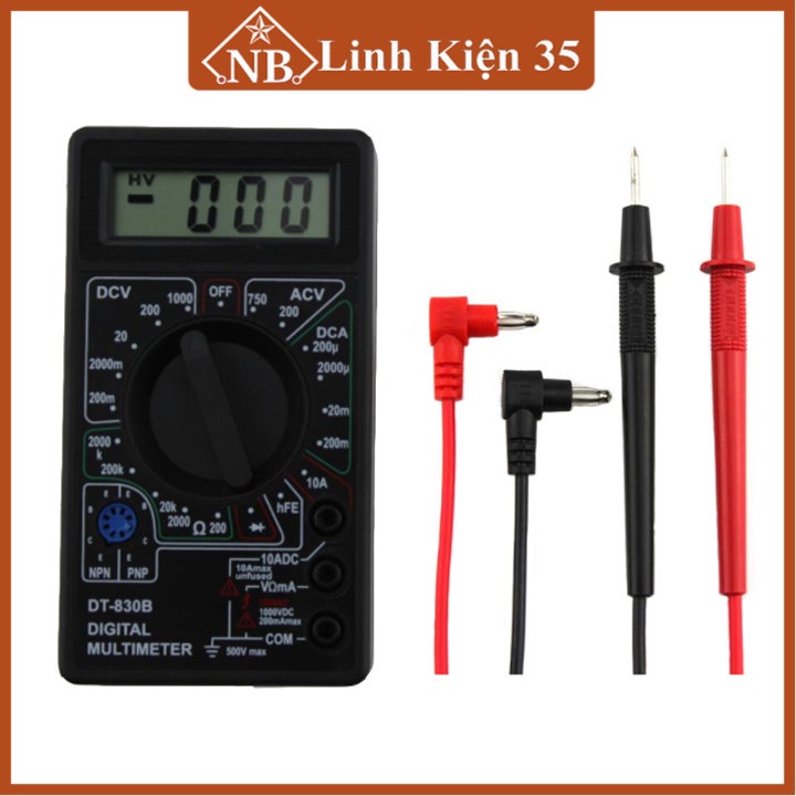 Đồng hồ DT830B DIGITAL MULTIMETER, đồng hồ đo điện vạn năng