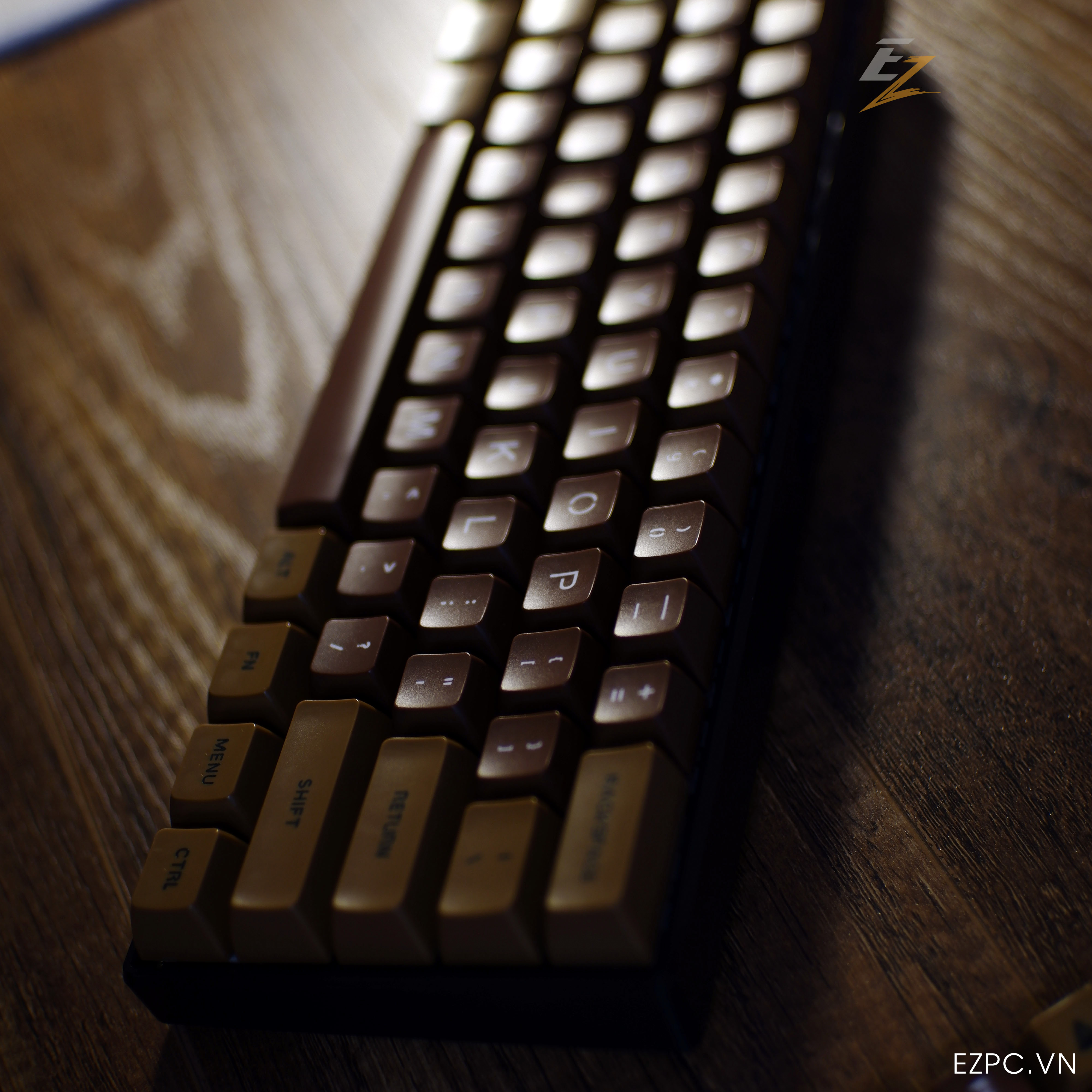 Keycap SA Profile Dark Chocolate ABS Double Shot 108 Phím