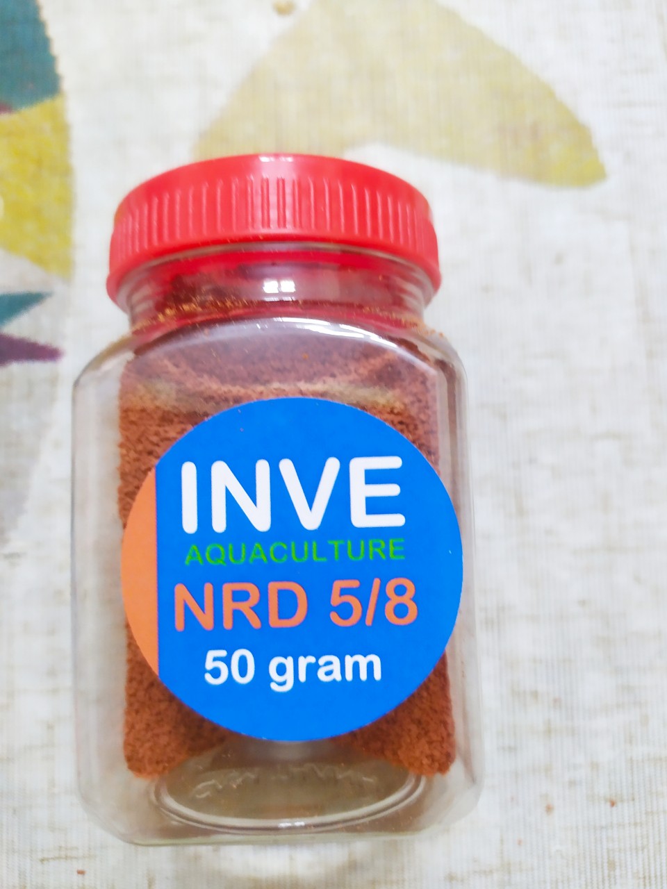 [HCM[ Chọn bao bì] ]Combo 5 Cám Thái Inve 5/8 ORANGE (Cam) (40g) Thức ăn cho cá lớn .