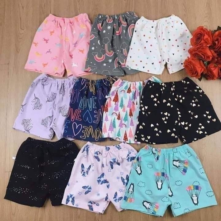 Quần thun cotton bé gái (15-30kg)