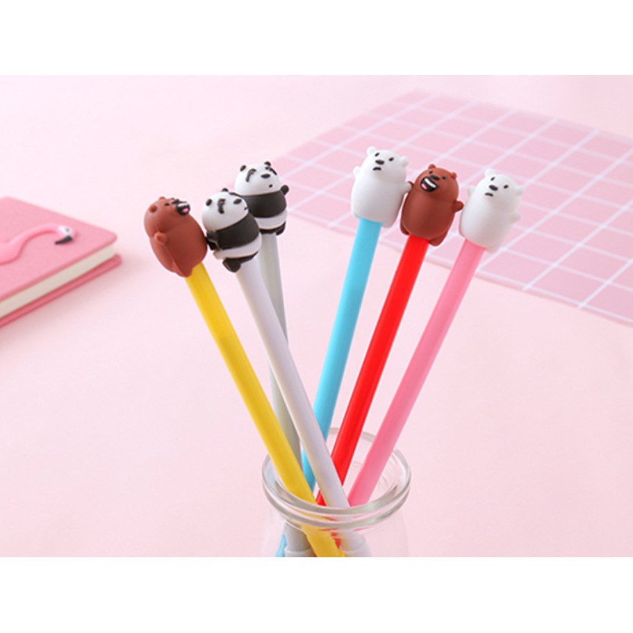 Bút viết We Bare Bears gấu dễ thương