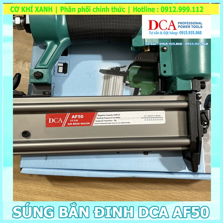 Súng bắn đinh thẳng DÙNG HƠI DCA AF50