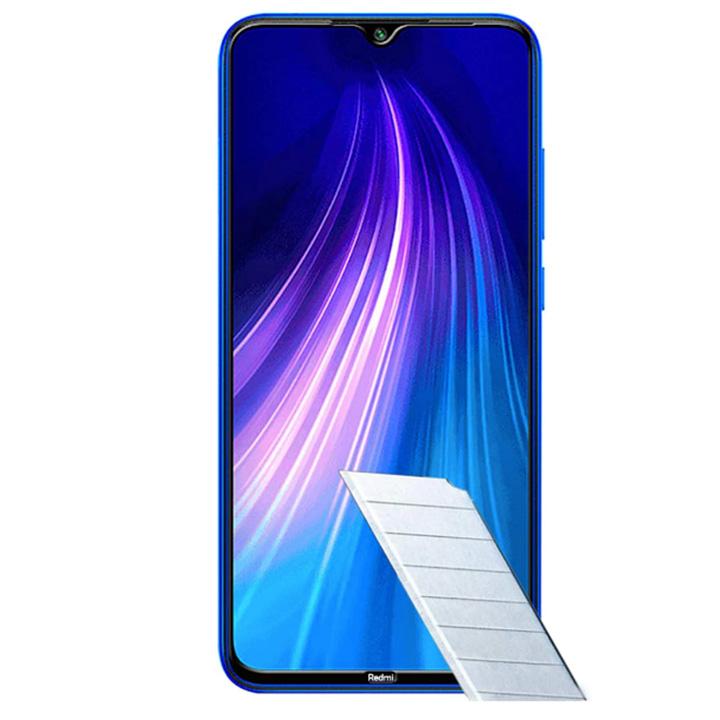 Miếng dán cường lực FULL màn hình Xiaomi Redmi Note 8 màu đen