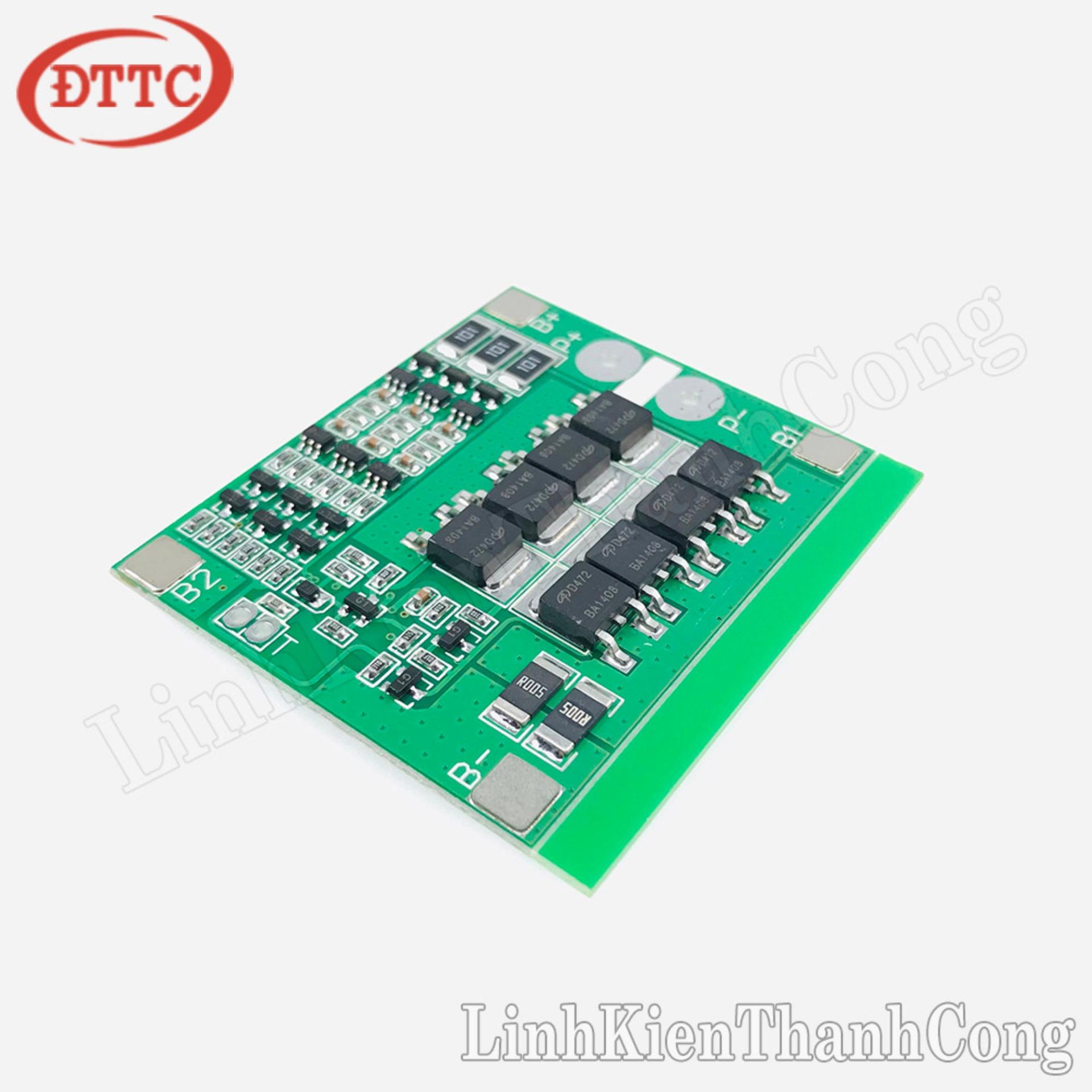 Mạch Bảo Vệ Pin BMS 18650 3.7V 3S 25A - Hệ 3 Cell Nối Tiếp