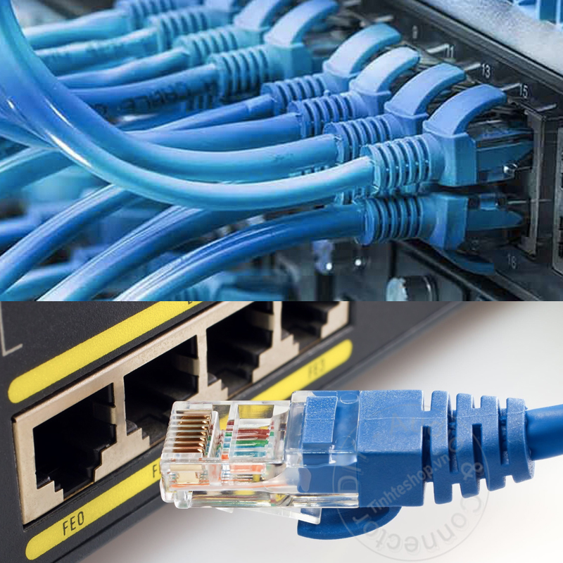 Cáp mạng CAT6 gigabit 1M 1.5M 2M 3M 5M 10M King-Master