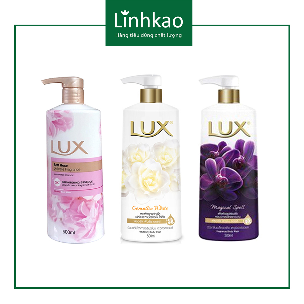 Sữa tắm lux thái lan hương nước hoa 500ml