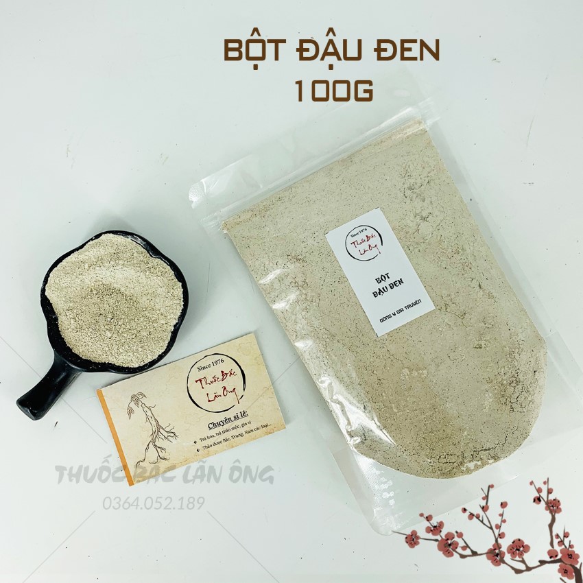 Bột đậu đen rang thơm 100g giúp bồi bổ sức khỏe