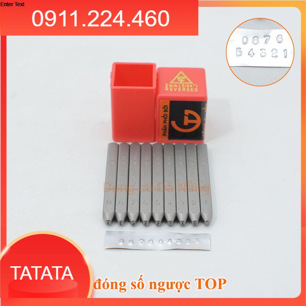 Bộ đóng số ngược top 2mm, 3mm, 4mm, 5mm, 6mm, 8mm, 10mm, 12mm
