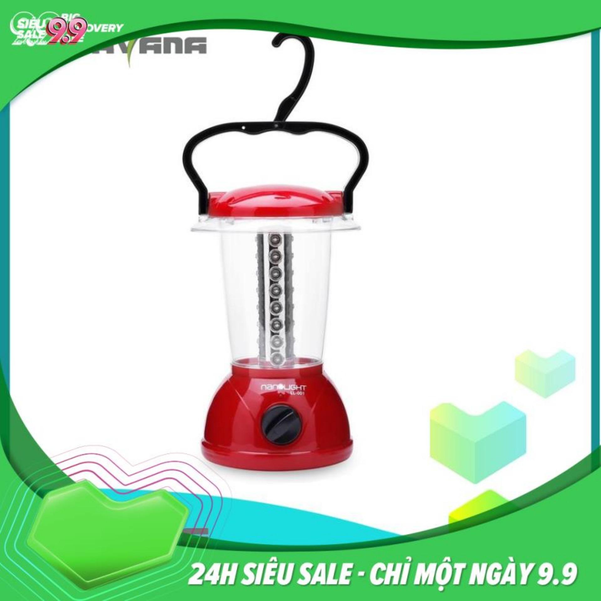 Đèn lồng Led sạc Nanolight LL-001 (Đỏ)