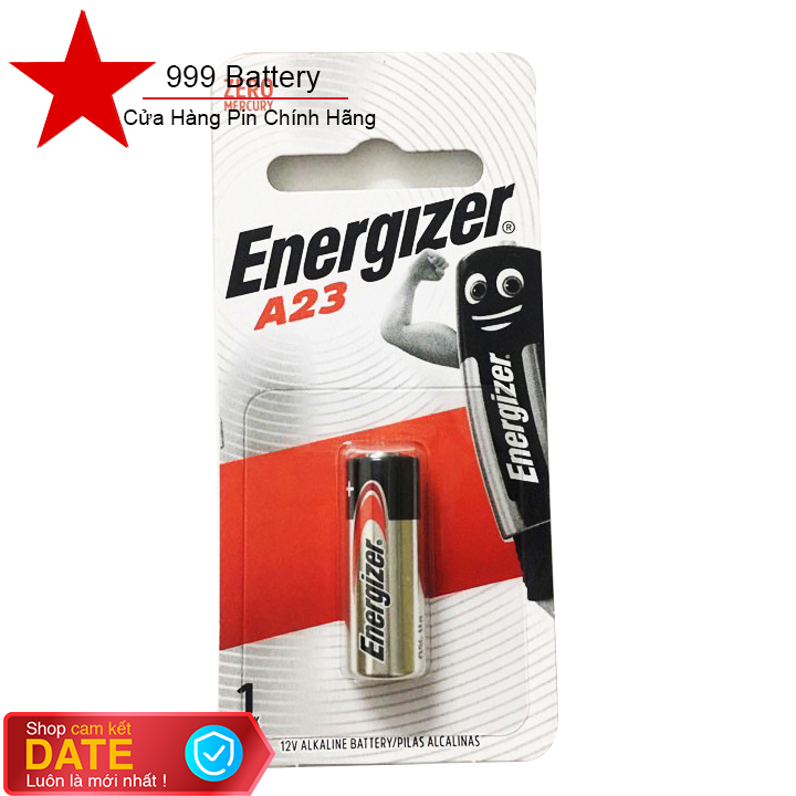 Pin cửa cuốn A23 Energizer 12V chính hãng (1 vỉ 1 viên )