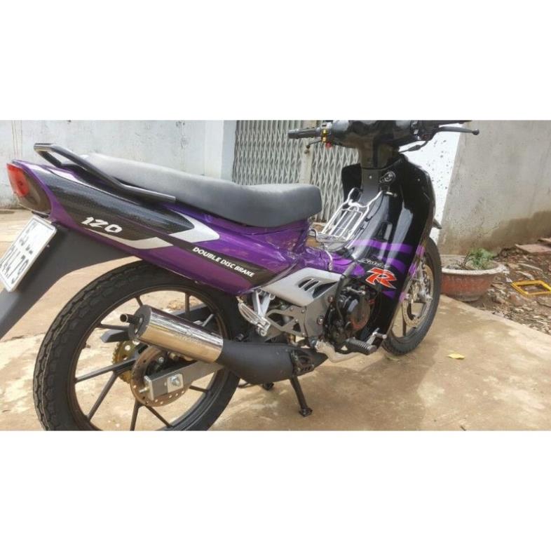 Tem Suzuki Satria 2000 Tím Đen