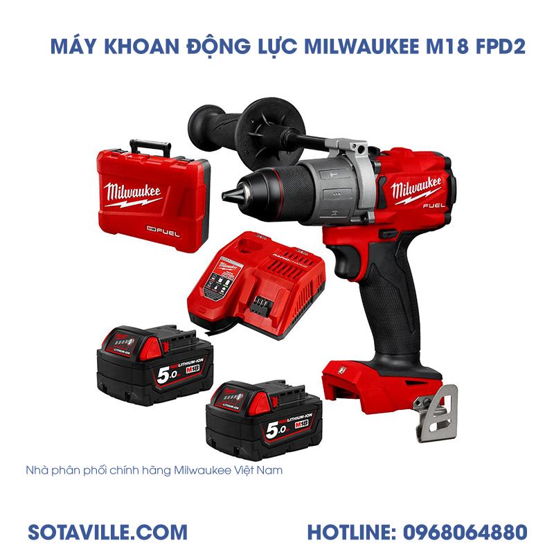 MÁY KHOAN MILWAUKEE M18 FPD2-502C