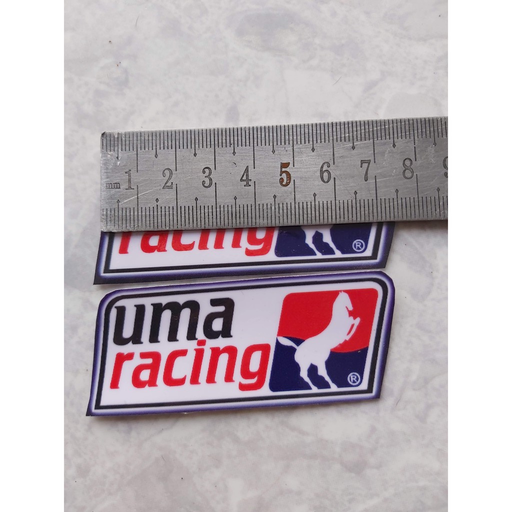 Combo 2 Tem Sticker Uma Racing Dán Xe Giá Rẻ