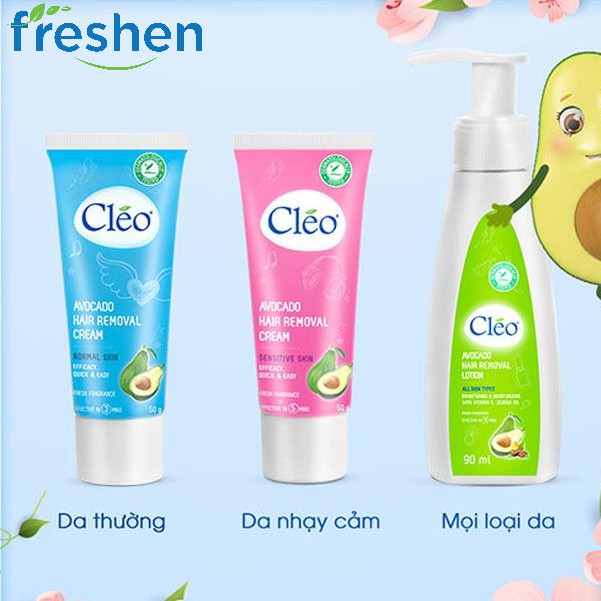[HCM]Kem Tẩy Lông Cleo 50ml