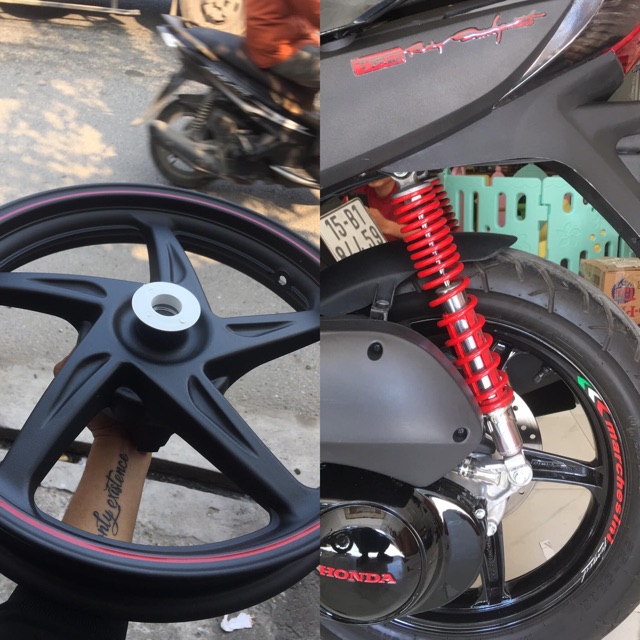 Tem vành 3m dán mọi loại xe