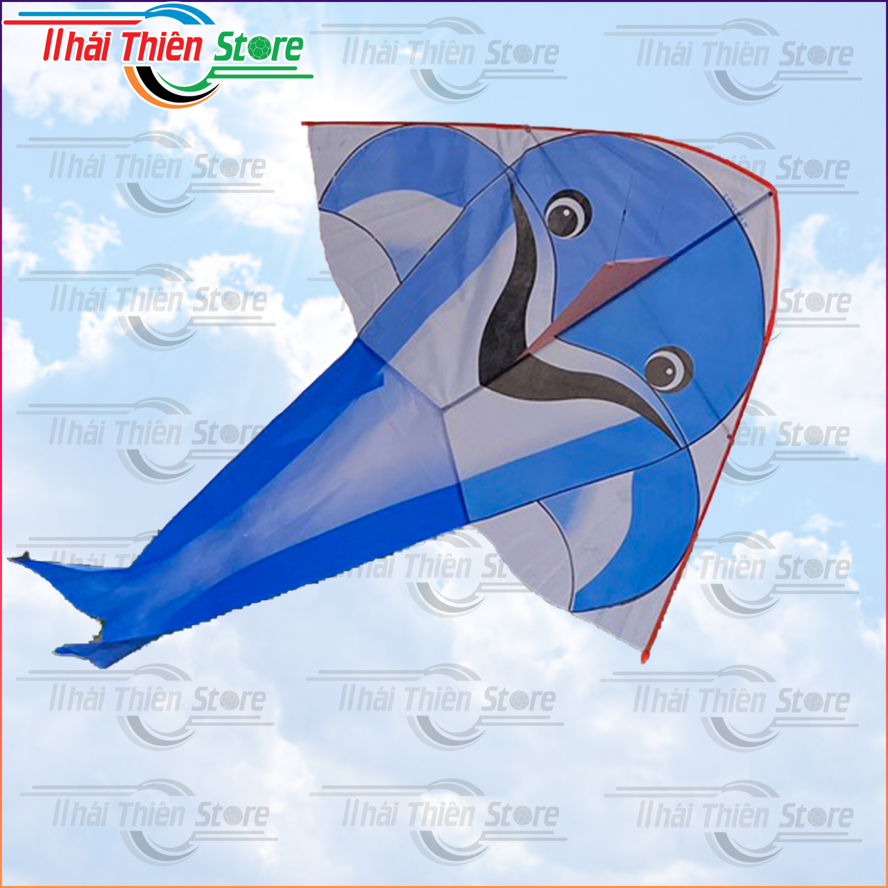 Diều Cá Heo Kiko Kute Long Vân