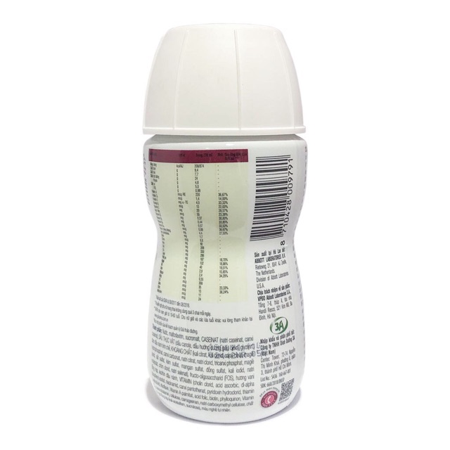 Sữa Bột Pha Sẵn Glucerna Dạng Chai X 6 Chai X 220M