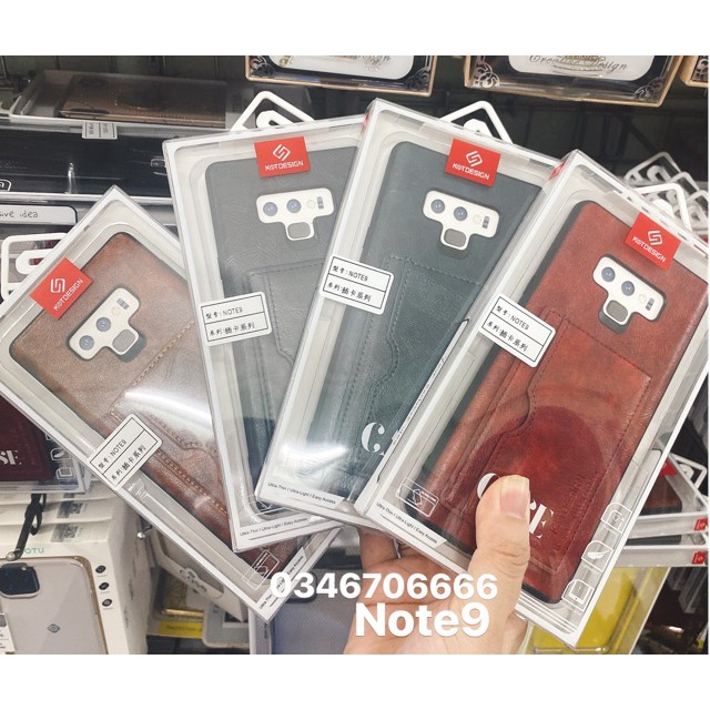Ốp Da Kts Cài Thẻ Ss Note8/ Note9/ Note10/ Note10+ ♥️