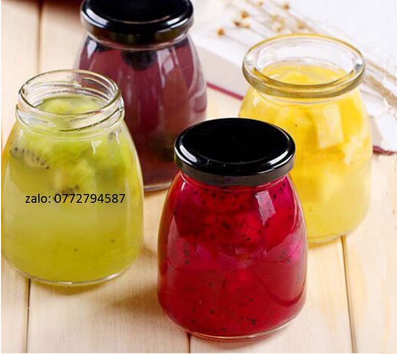 [HÀNG CHẤT LƯỢNG] Hũ Sữa Chua Nắp Thiết 100ml 200ml (Combo 10 hũ)