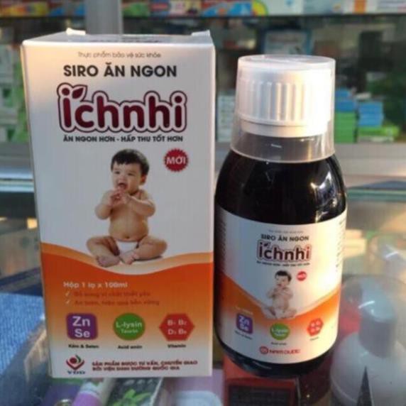 Siro ăn ngon Ích Nhi(Hộp 20 ống)