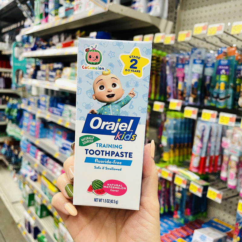 Kem đánh răng cho bé Orajel hàng Mỹ
