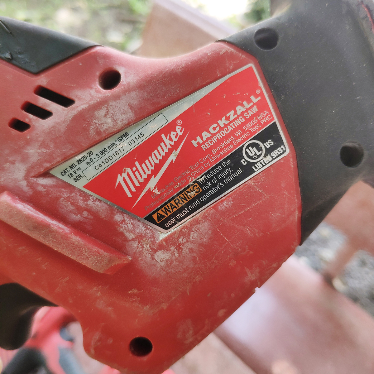 Thân máy cưa kiếm dùng pin 18V M18 Milwaukee (Hàng bãi)