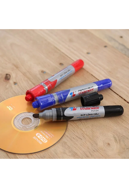 Bút Lông Dầu PM-09 Xanh