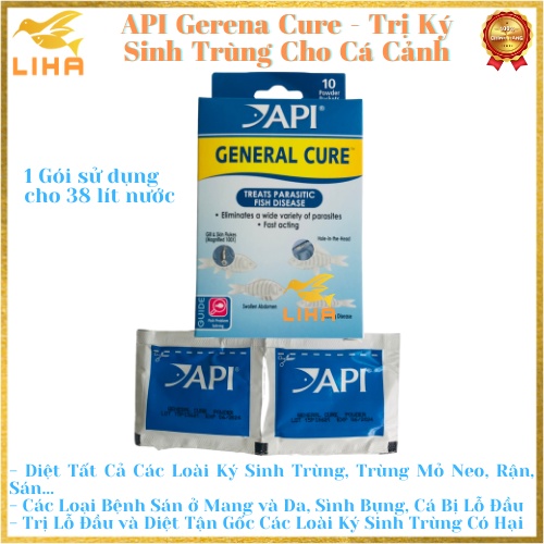 Api General Cure - Diệt Ký Sinh Trùng Cho Cá Cảnh
