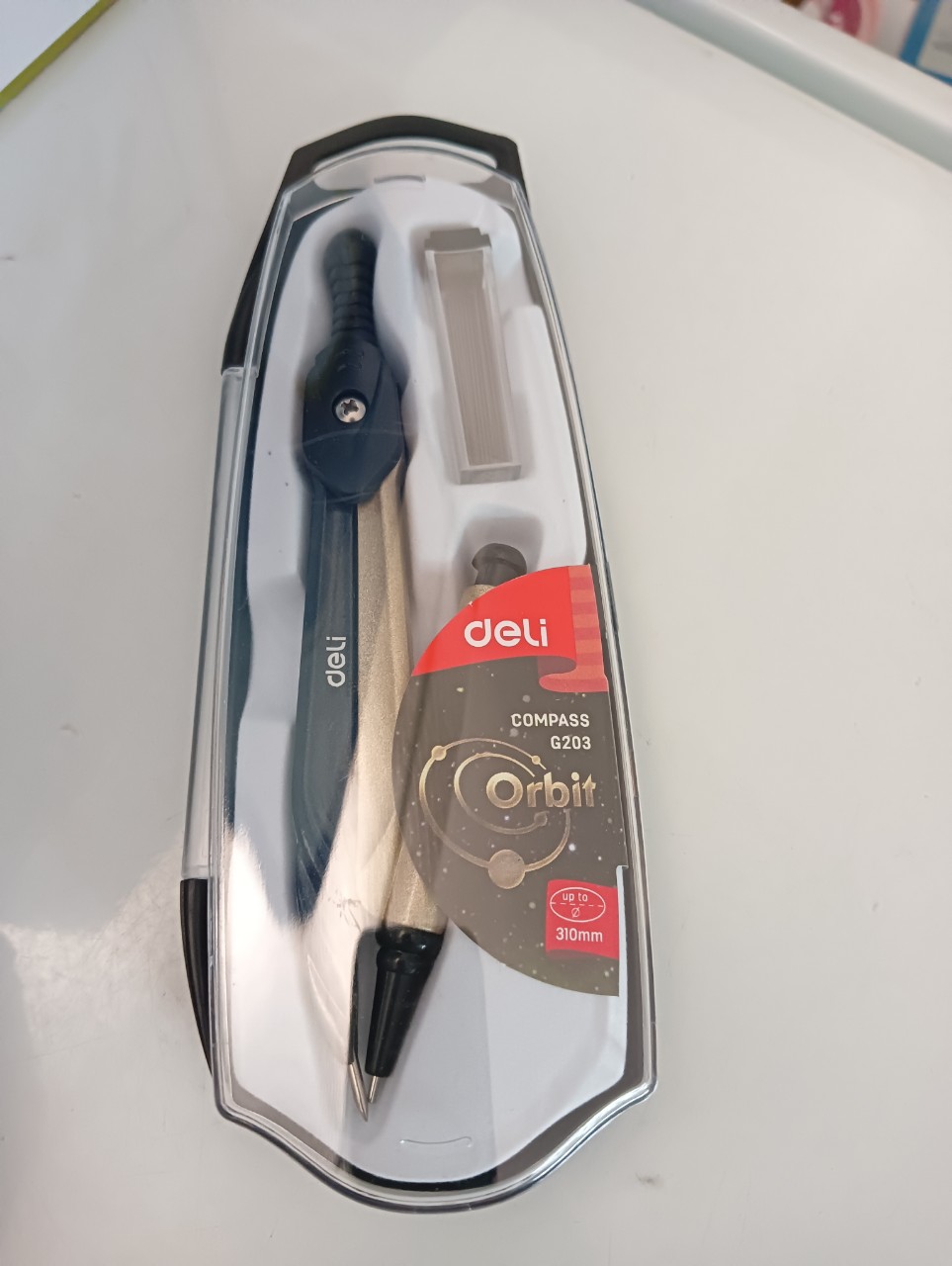 Compa kim loại chì kim deli - eg20302