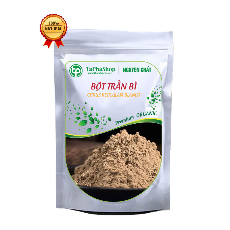 [High Quality Company Product] Pure Tran Bi Powder 200g - Tan Phat Herbal - Specialized for Making Tea