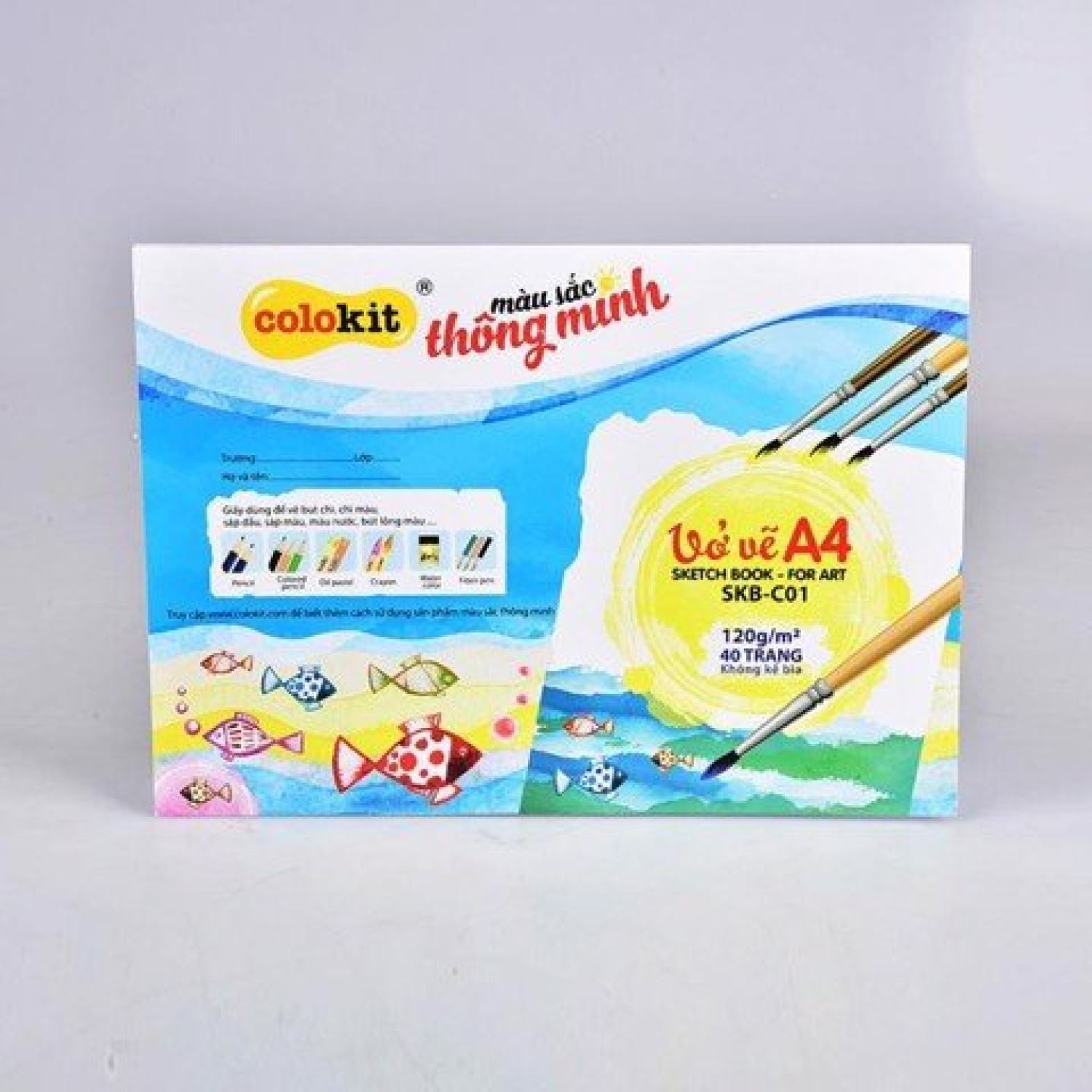 Vở vẽ A4 Thiên Long Colokit SKB-C01
