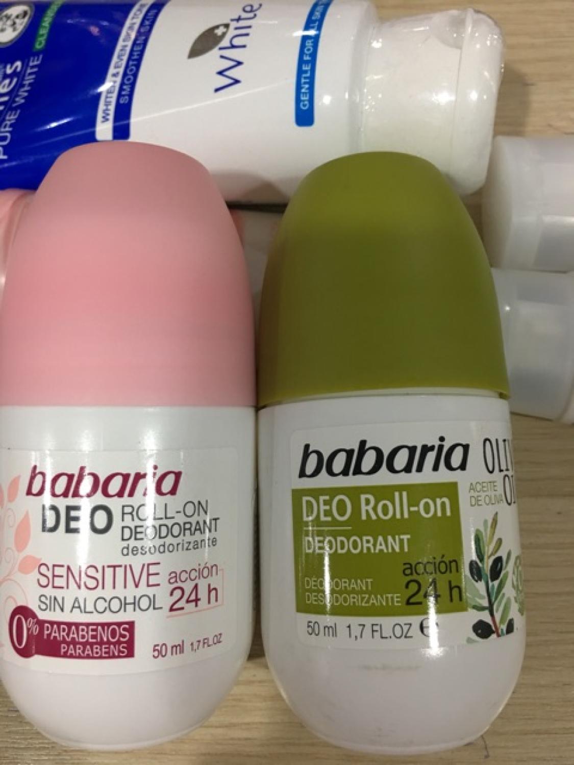 LĂN KHỬ MÙI SENSITIVE Babaria 50ml