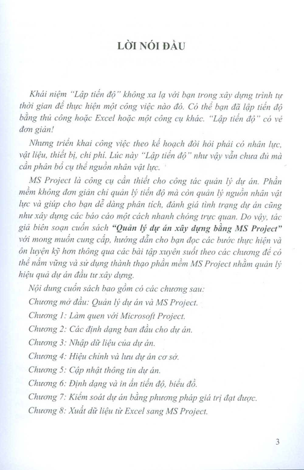 Quản Lý Dự Án Xây Dựng Bằng MS Project