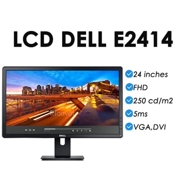 Bảng giá Màn hình Dell E2414 24 FHD 5ms VGA DVI Phong Vũ