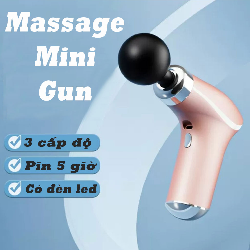 Máy mát xa cầm tay cao cấp có 8 đầu và 4 chế độ - Máy massage cầm tay - Máy mát xa cổ vai gáy - Máy mát xa - Máy mát xa toàn thân - Máy massage toàn thân đa năng -