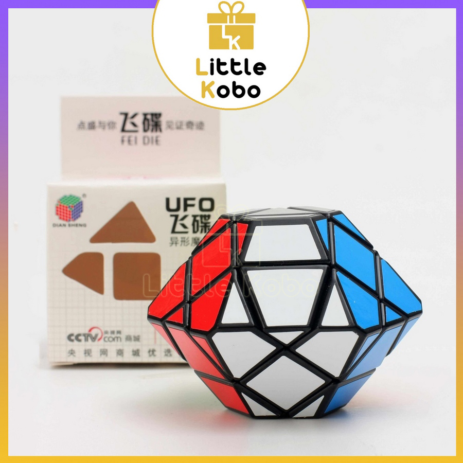 Rubik DianSheng UFO Cube Rubic Biến Thể FeiDie Đồ Chơi Trí Tuệ Trẻ Em Phát Triển Tư Duy Thông Minh - Little Kobo