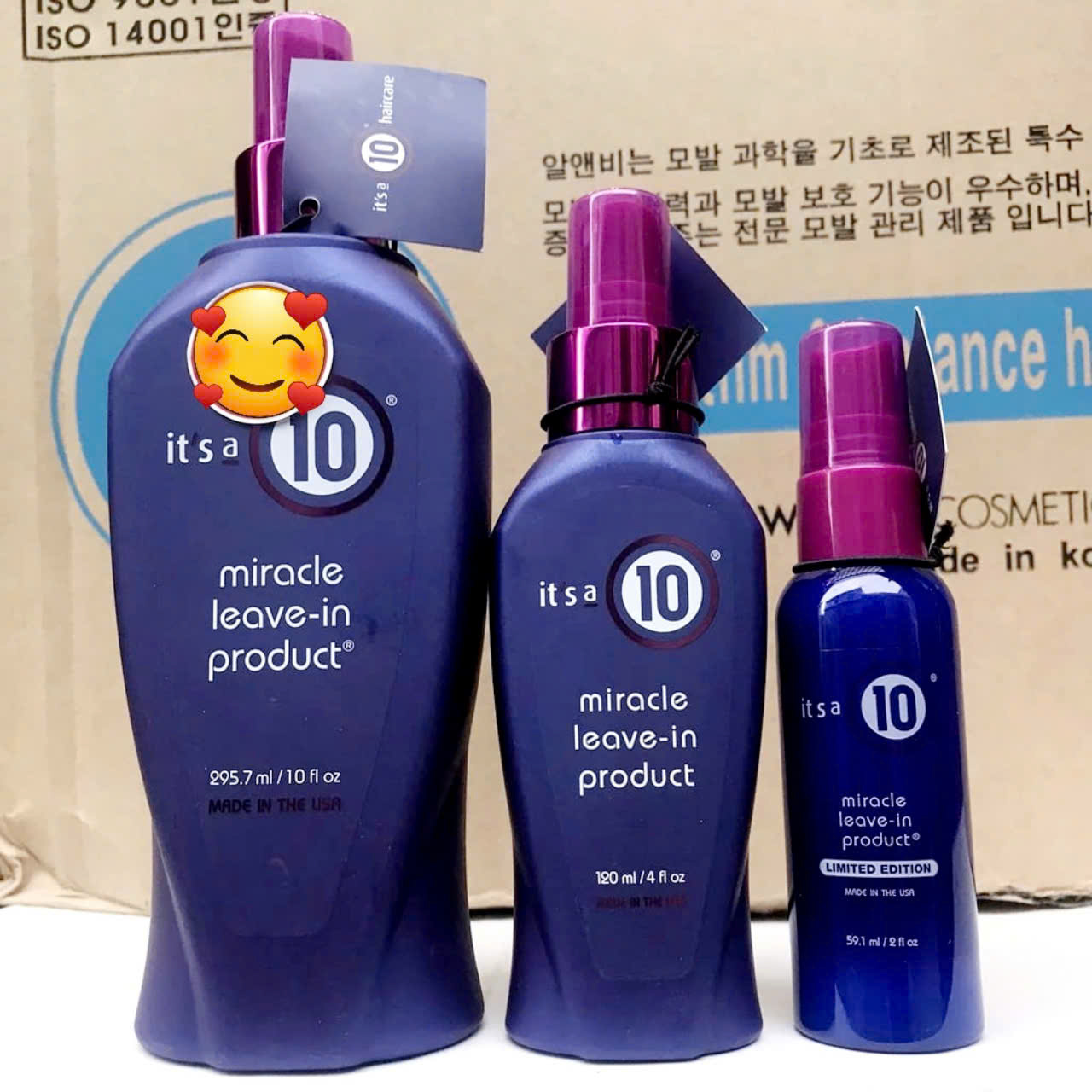 Xịt Dưỡng tóc cao cấp It’s a 10 Miracle Leave-In suôn mượt chống xơ rối xỉn màu 120ml