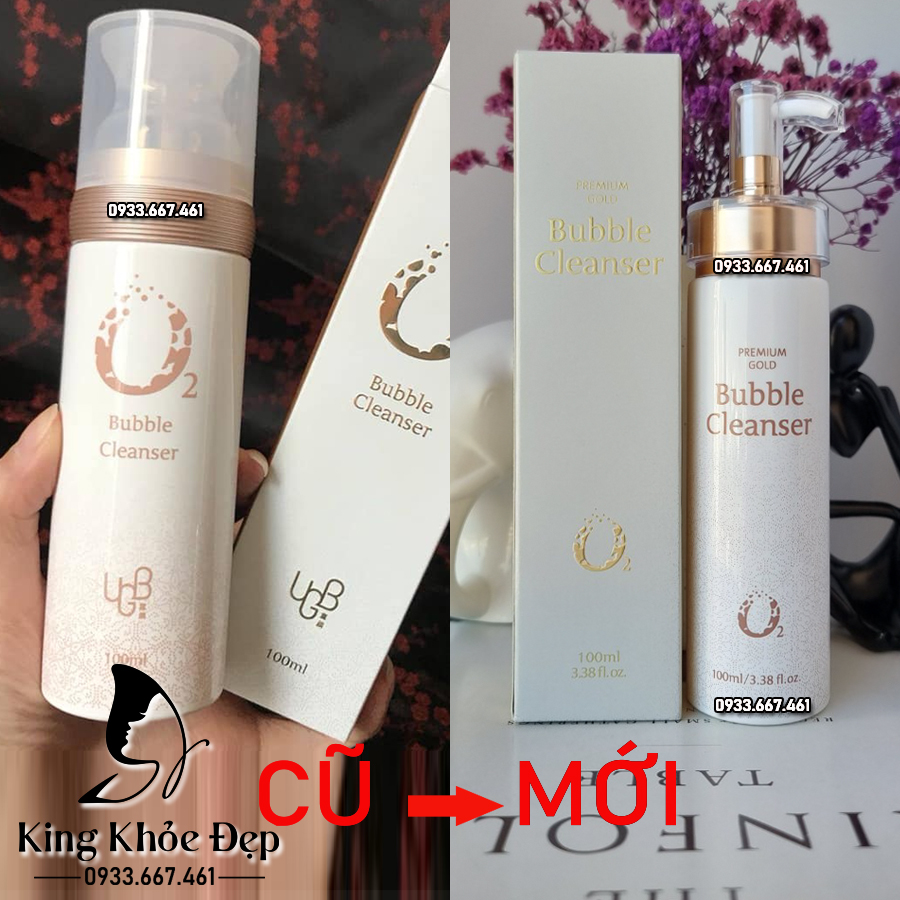 [HCM]Sửa Rửa Mặt UGB O2 Bubble Cleanser 100ml