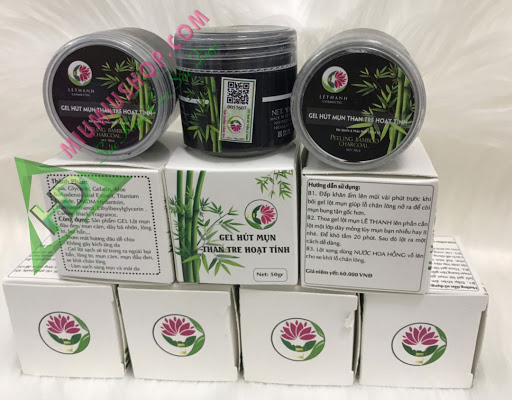 [Hoàn Tiền 10%] [HCM]GEL LỘT MỤN THAN TRE HOẠT TÍNH LÊ THANH