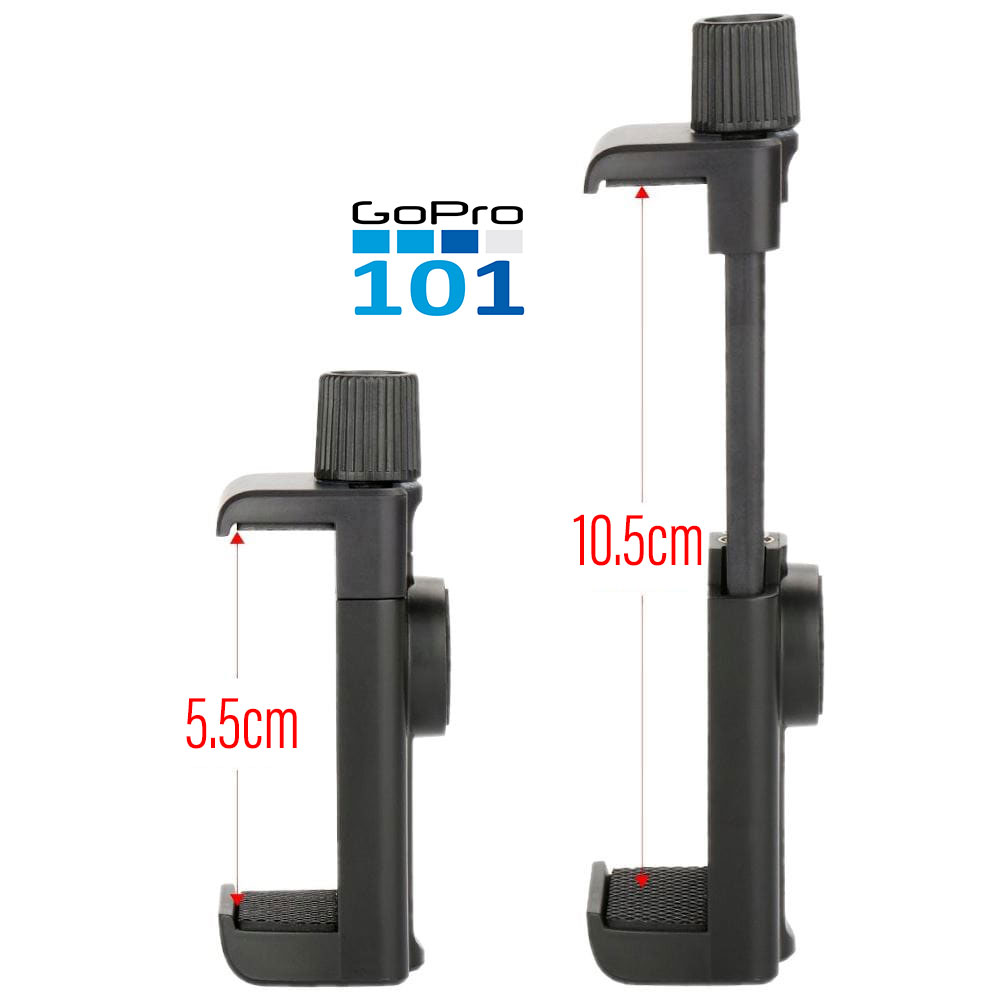 Kẹp Điện Thoại Ốc Khoá Chân Ren 1/4
