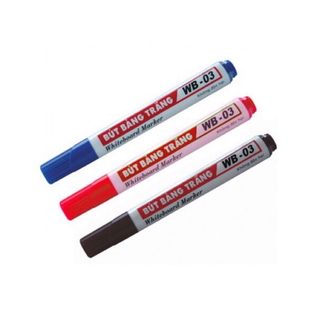 Bút viết bảng trắng WB03,bút lông bảng xoá được (1 cái)
