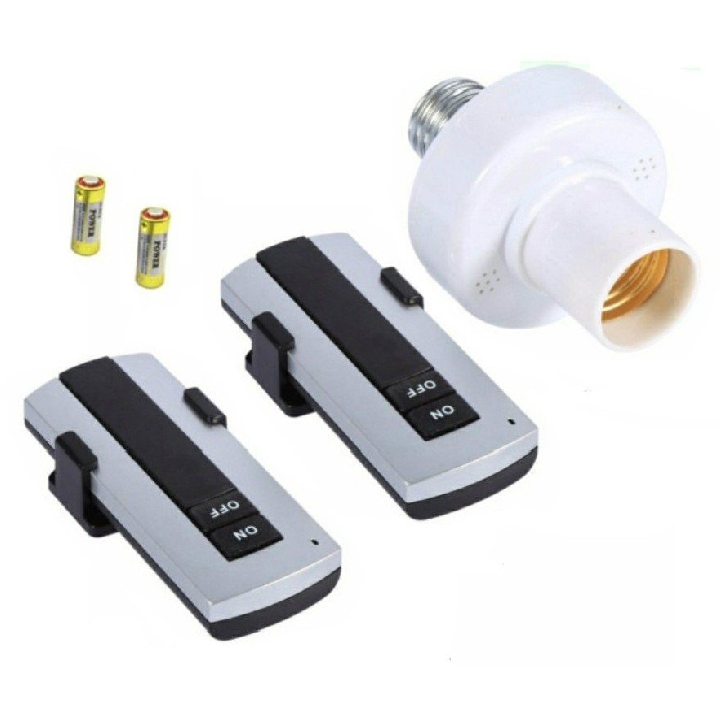 [Tặng khăn] ĐUI ĐÈN ĐIỀU KHIỂN TỪ XA CÓ REMOTE EZ27