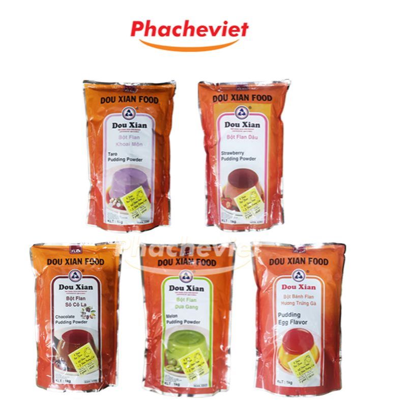 Bột Pudding Douxian 1kg