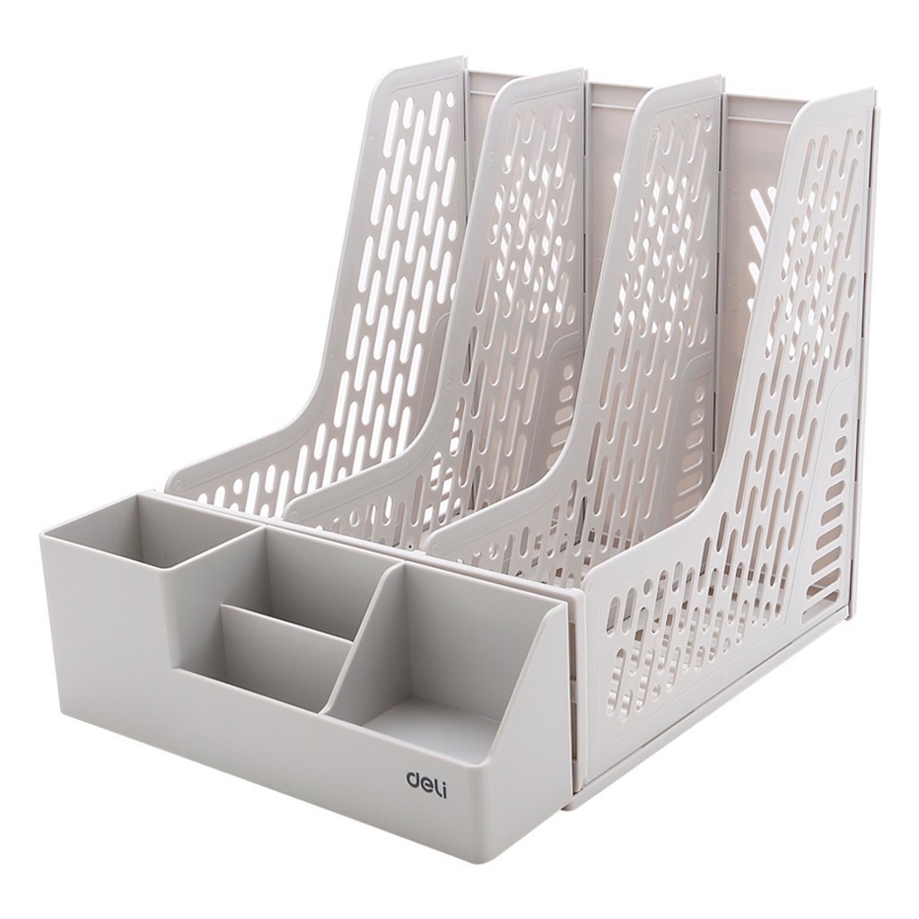 [HCM]Kệ ráp 3 ngăn có khay cắm bút DELI  Z00112