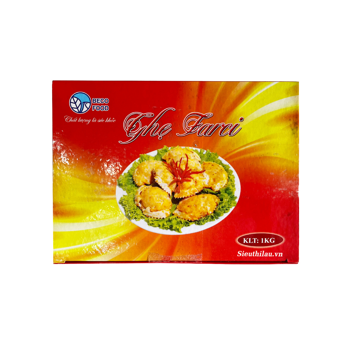 [Tokbokki Store] [HCM SHIP 2H] Ghẹ Farci Beco Food 1kg