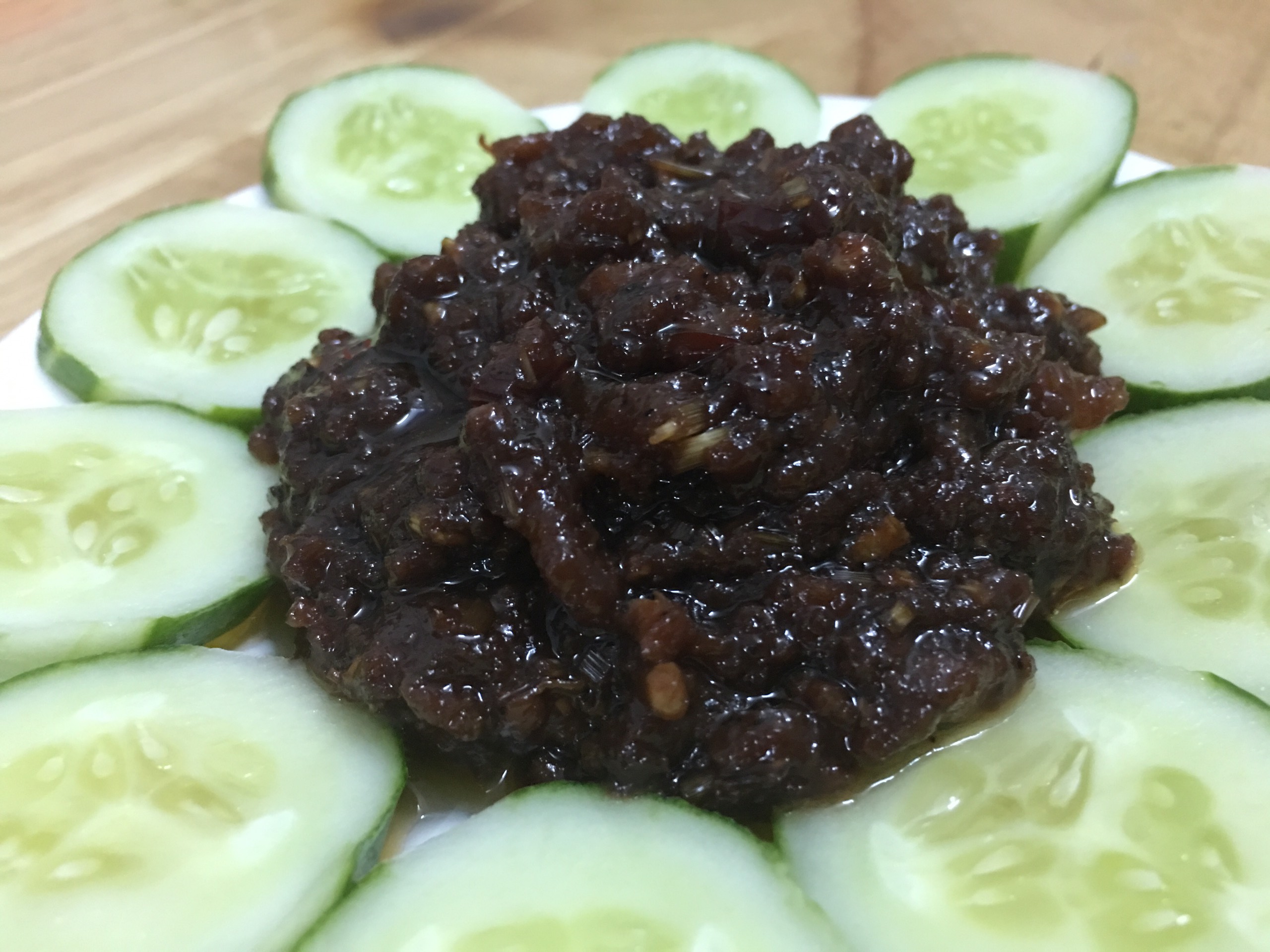 [HCM]Mắm ruốc kho thịt ba rọi hũ 400gr