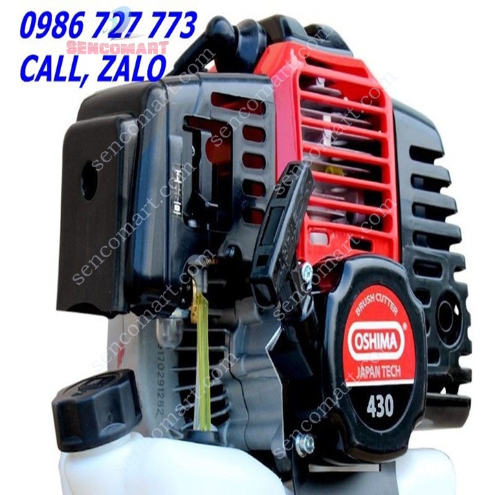 Máy cắt cỏ Oshima 430 bạc- Máy cắt cỏ 2 thì