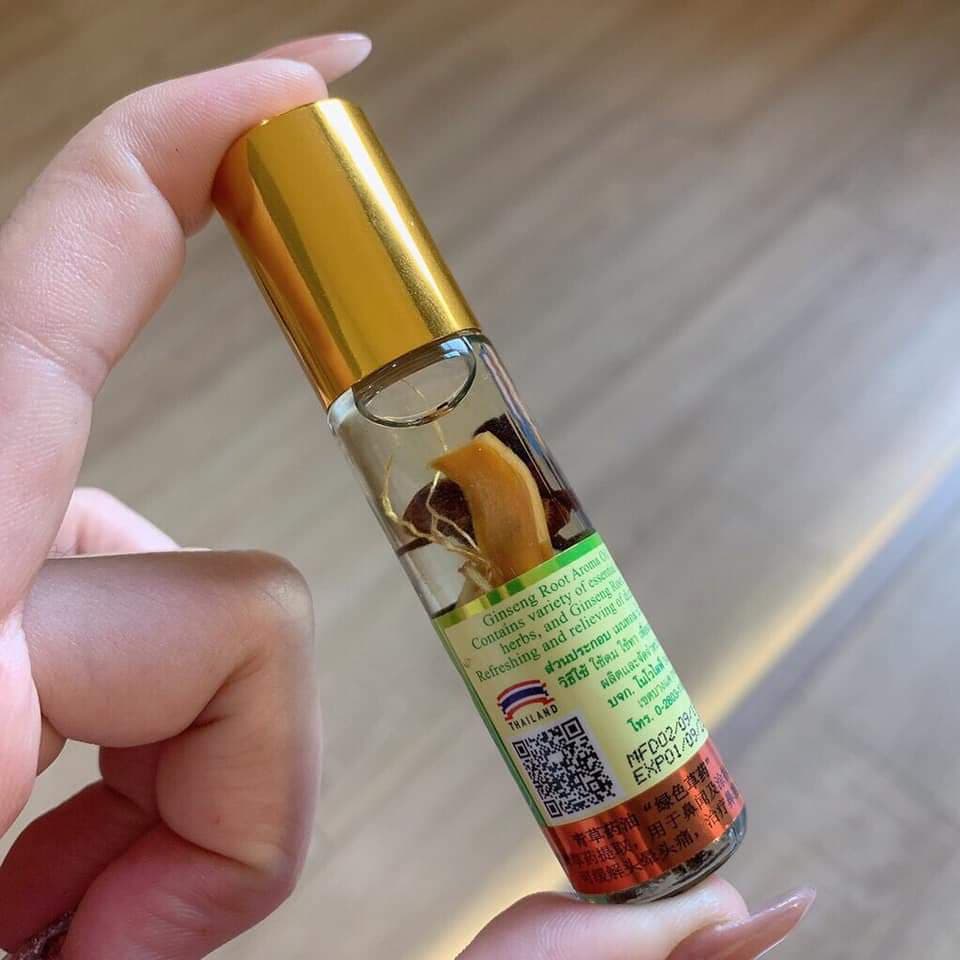Dầu Lăn Nhân Sâm GREEN HERB Thái Lan