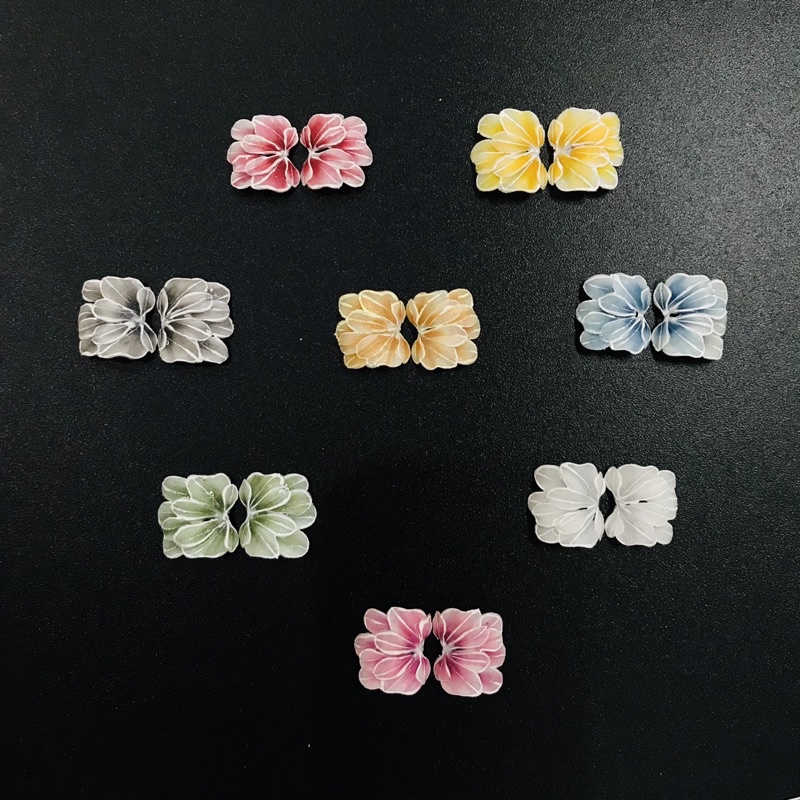 Hoa ẩn móng chân siêu xinh, hoa bột ẩn chân MOON NAIL