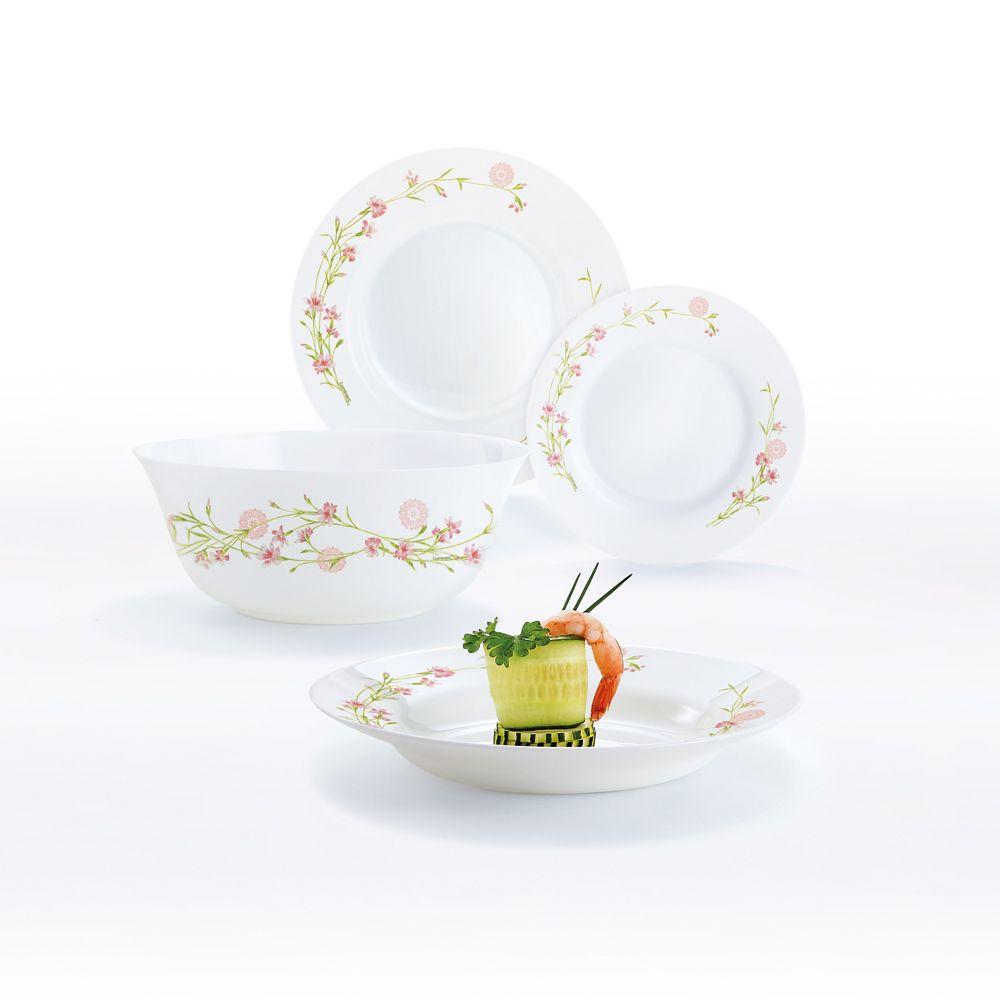 Bộ 6 Chén thủy tinh Luminarc Romance Pink 12cm